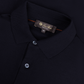 Poloshirt met lange mouwen van cashmere | FULL_WIDTH | BLUE NAVY