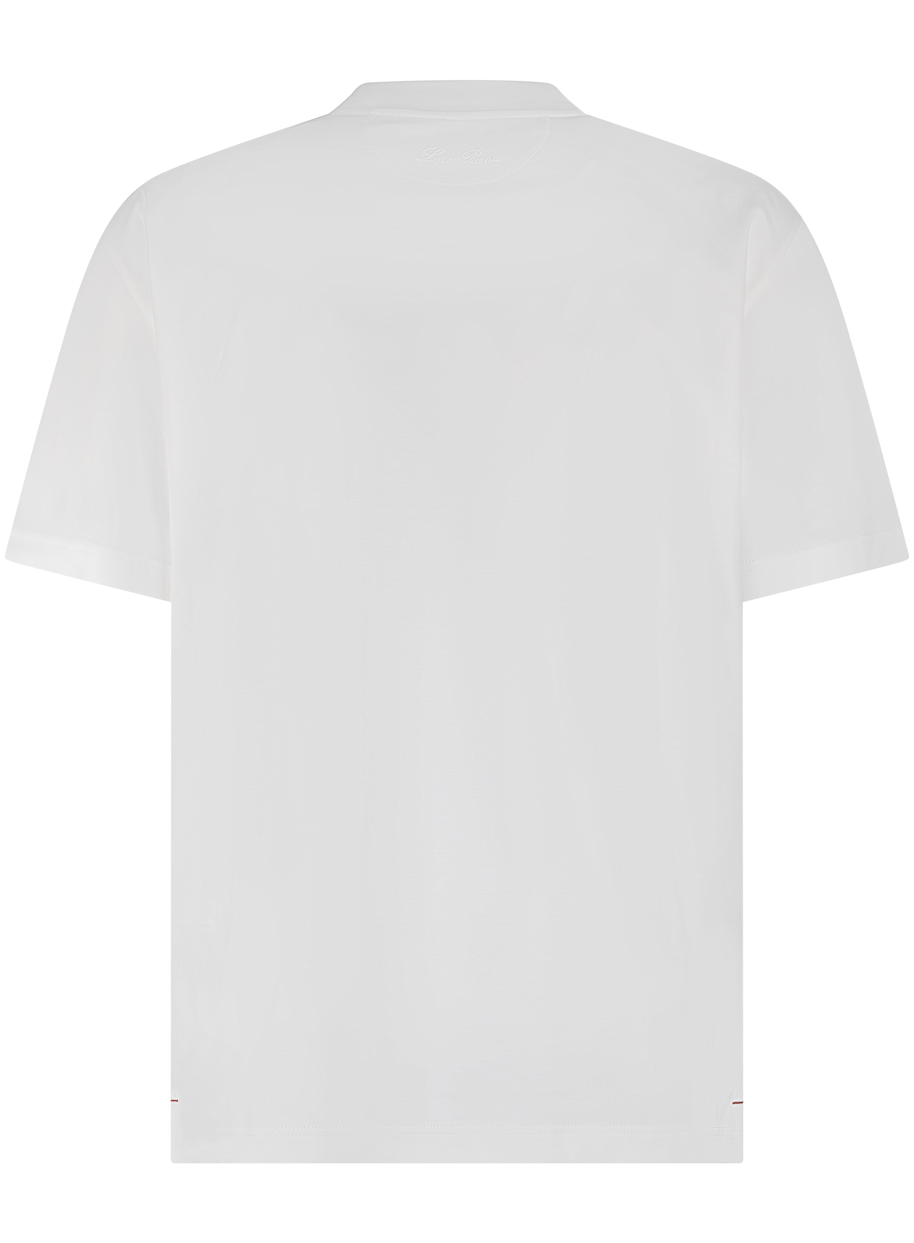 T-shirt van jersey katoen | Wit