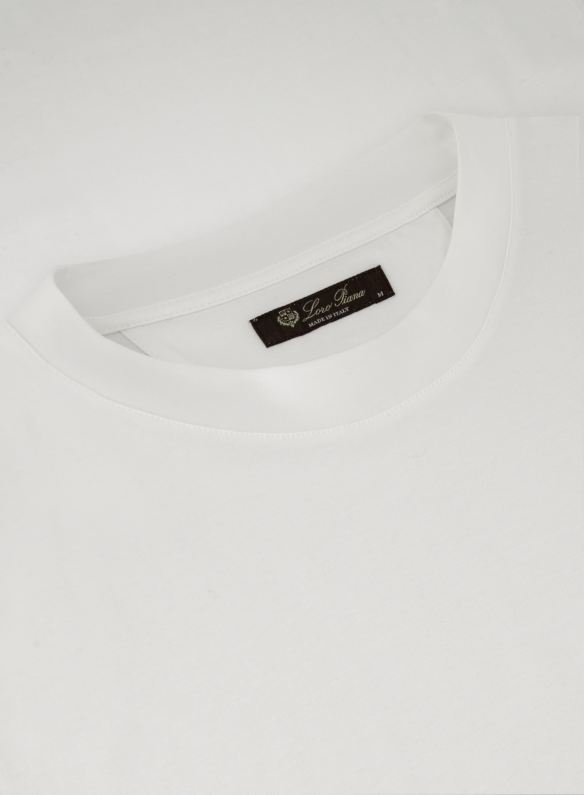 T-shirt van jersey katoen | FULL_WIDTH | Wit