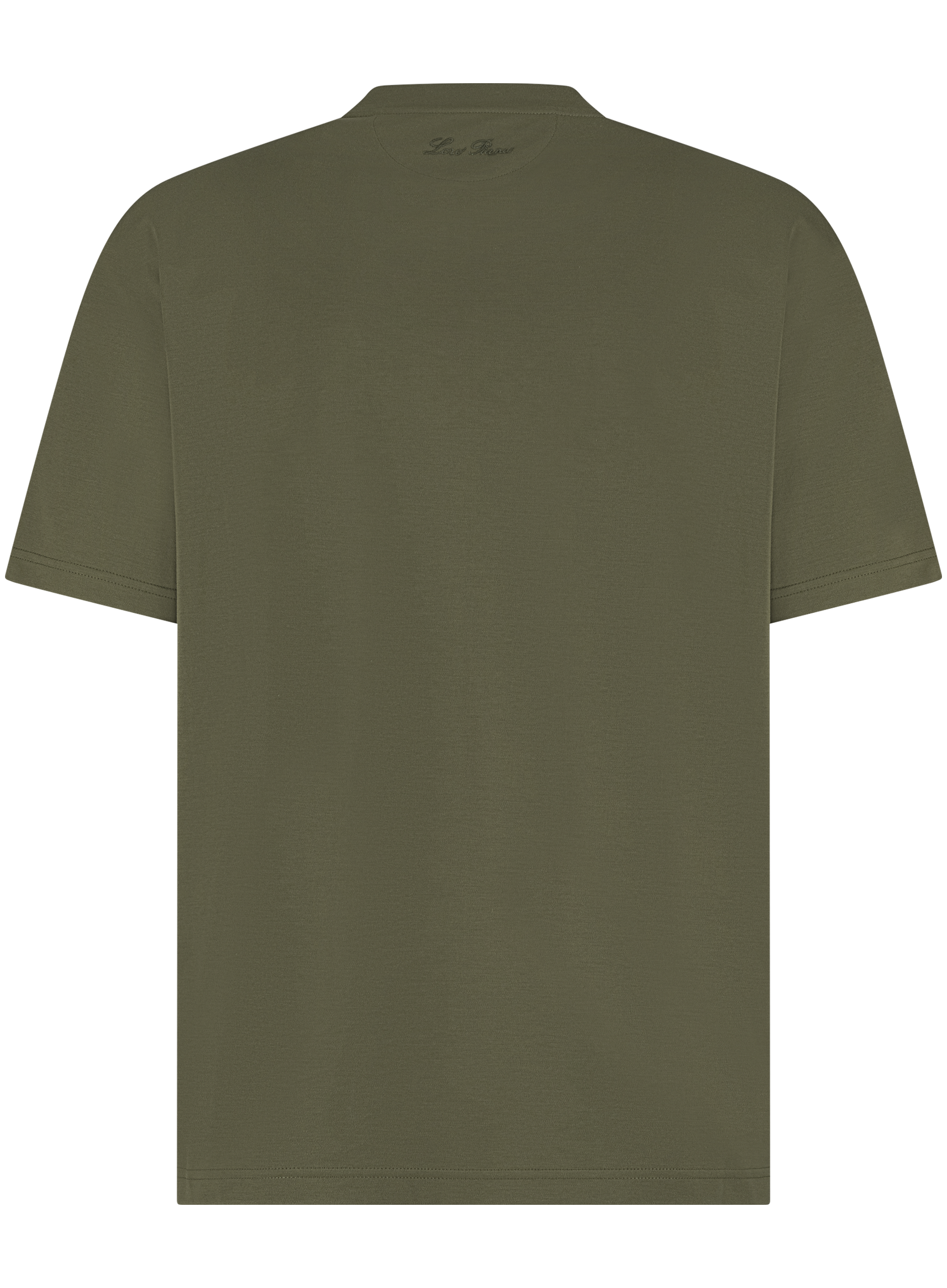 T-shirt van jersey katoen | D.Groen