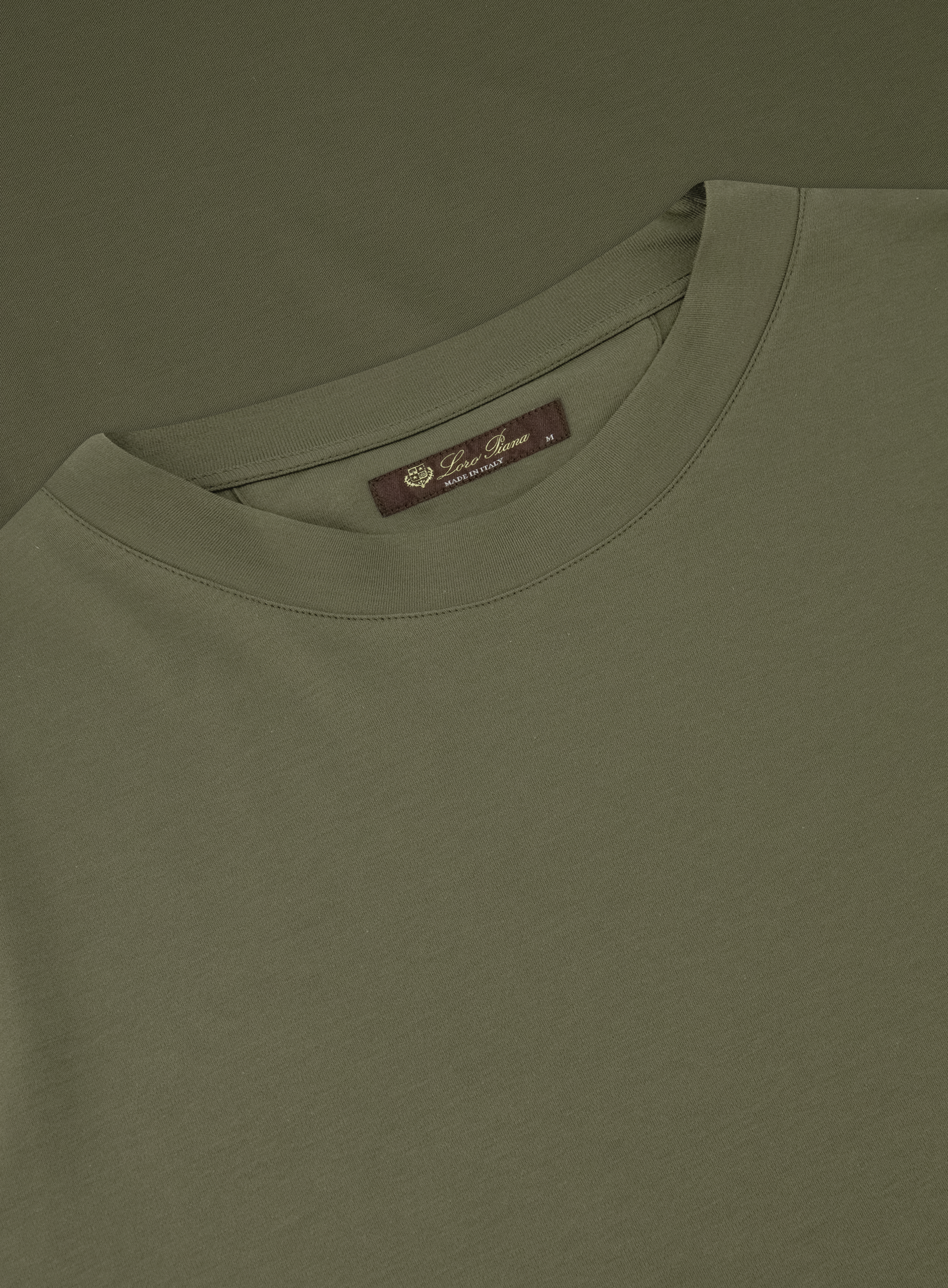 T-shirt van jersey katoen | FULL_WIDTH | D.Groen