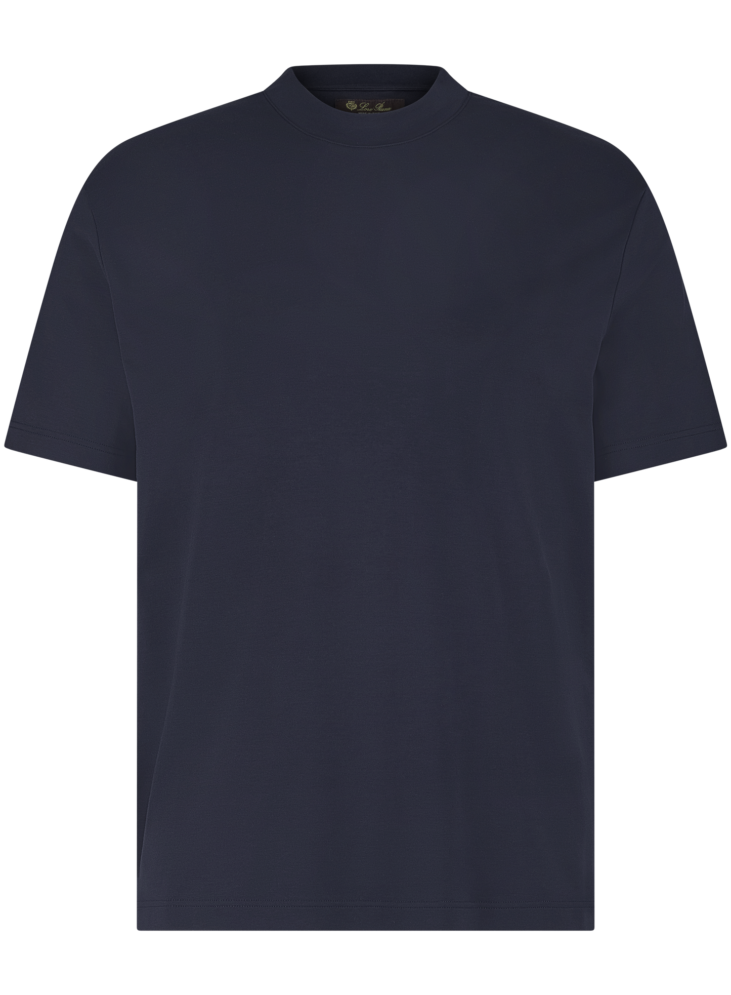 T-shirt van jersey katoen | BLUE NAVY