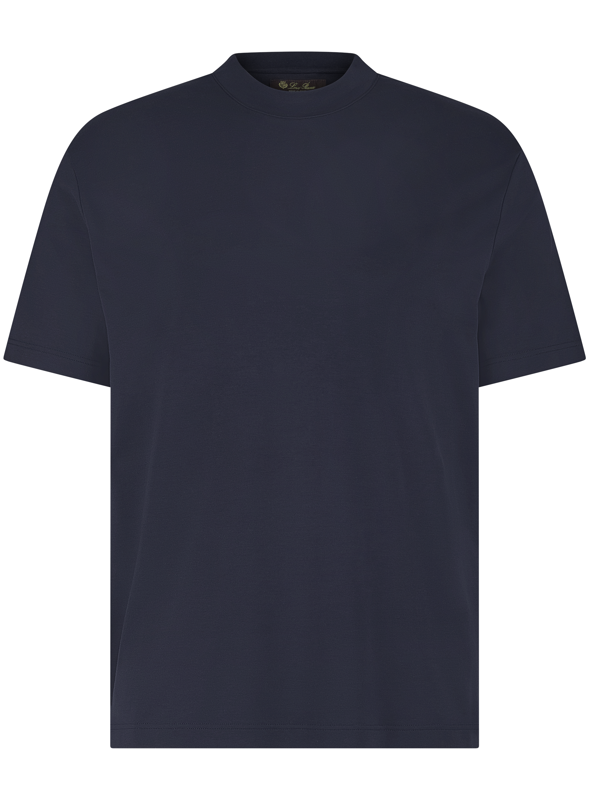 T-shirt van jersey katoen | BLUE NAVY