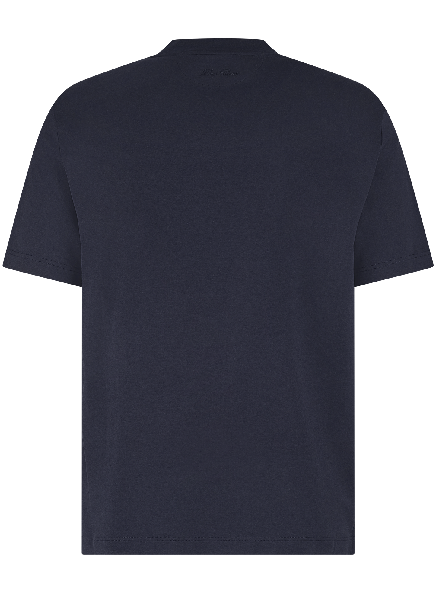 T-shirt van jersey katoen | BLUE NAVY