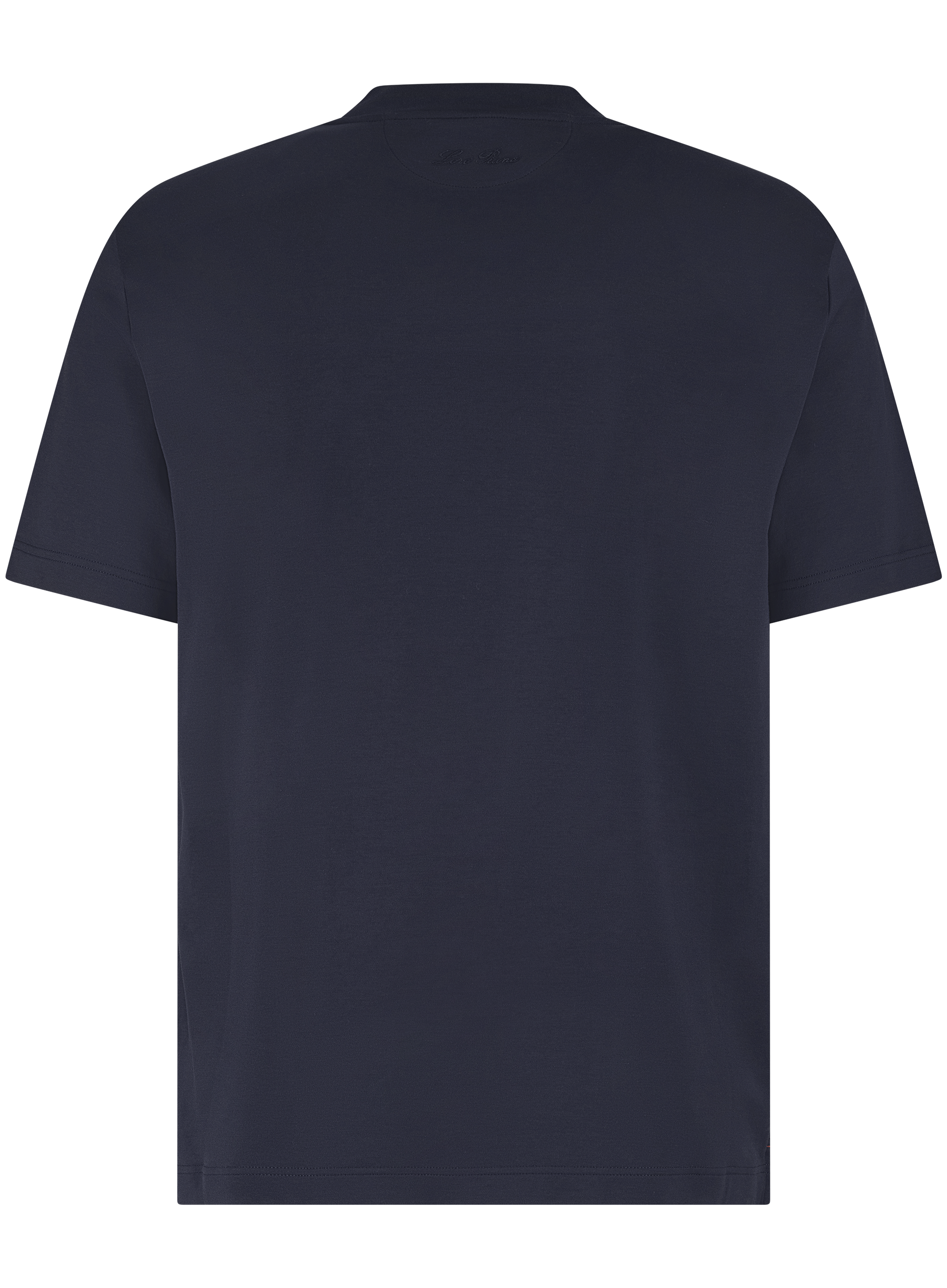 T-shirt van jersey katoen | BLUE NAVY