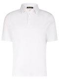 Tremezzo polo met korte mouw van katoen | Wit