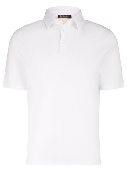 Polo van katoen | Wit