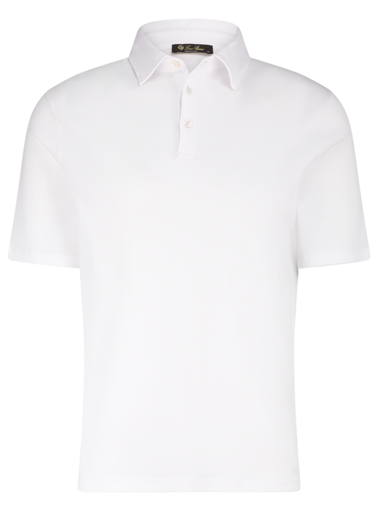 Polo van katoen | Wit