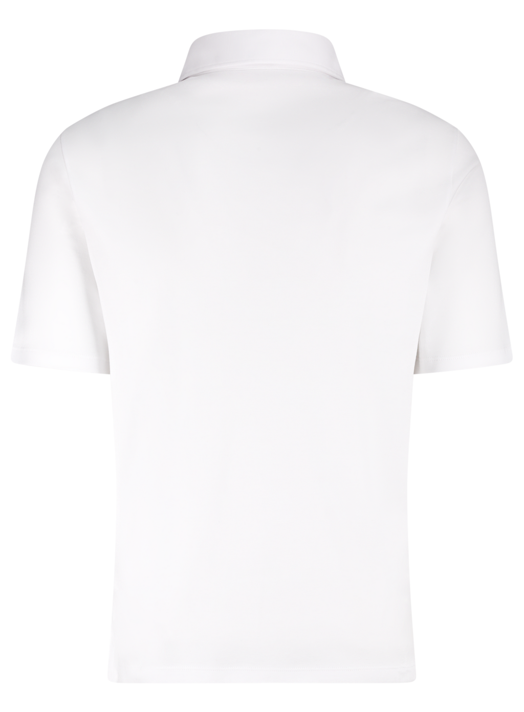 Tremezzo polo met korte mouw van katoen | Wit