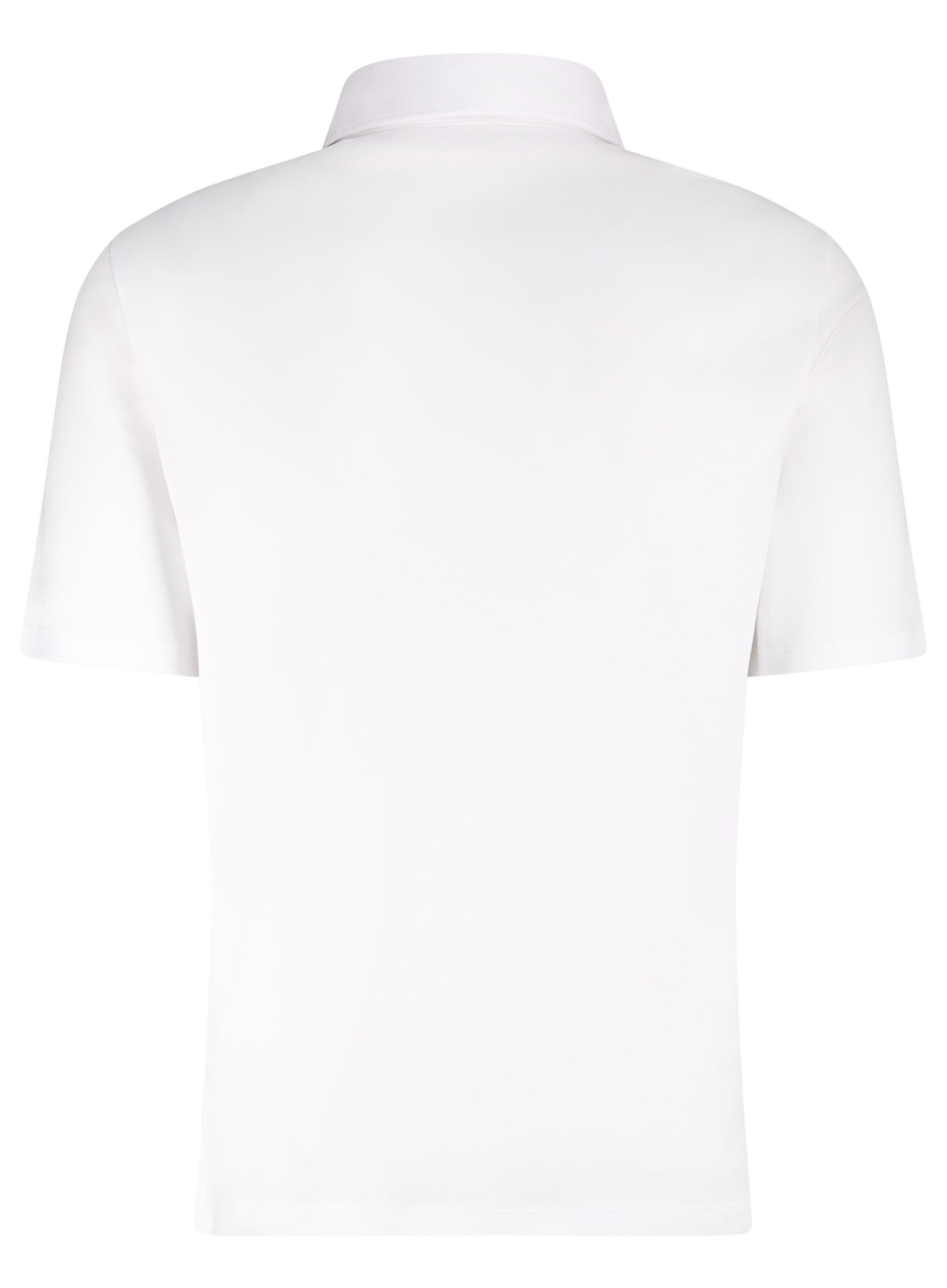 Tremezzo polo met korte mouw van katoen | Wit
