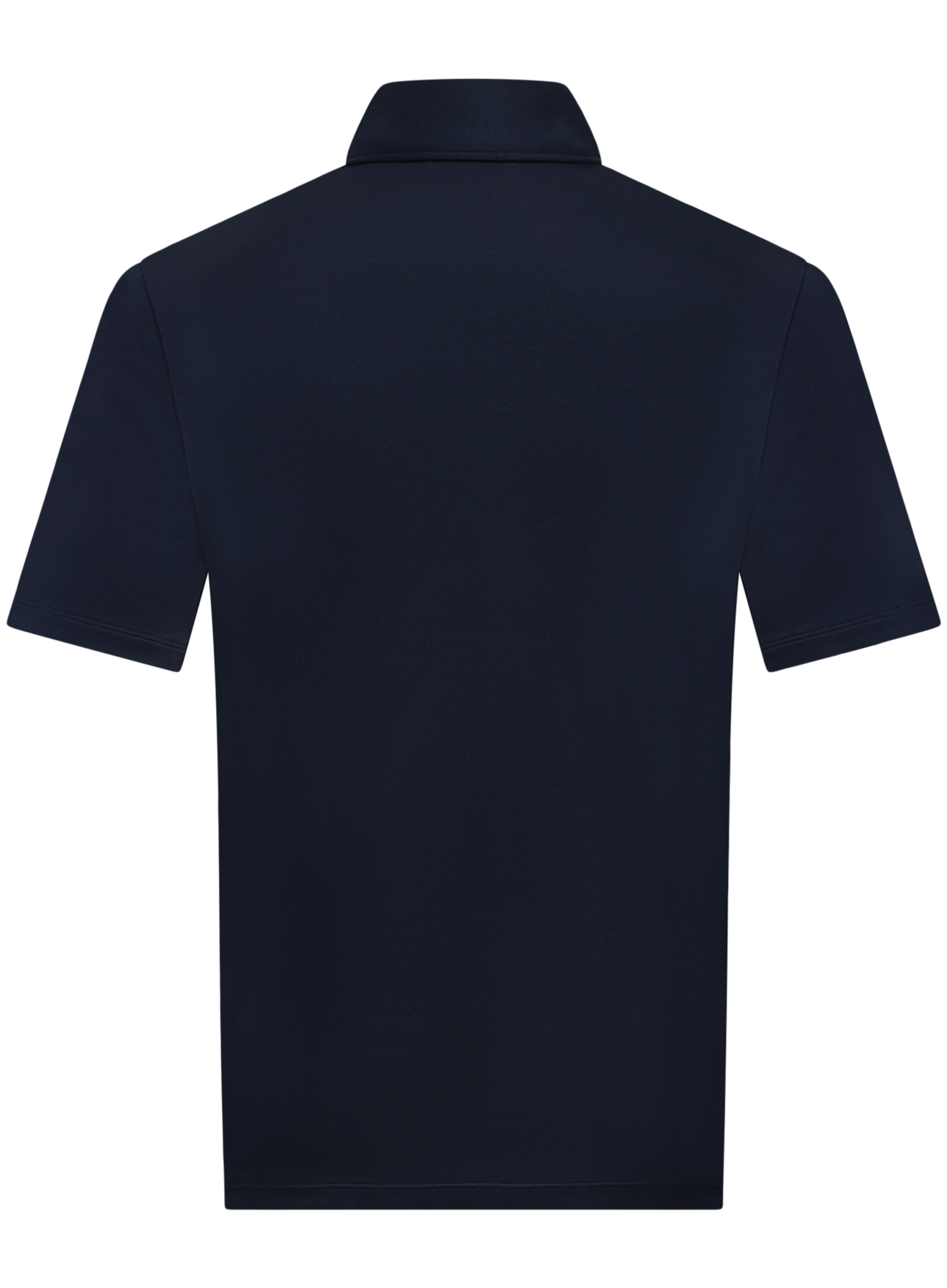 Tremezzo polo met korte mouw van katoen | BLUE NAVY