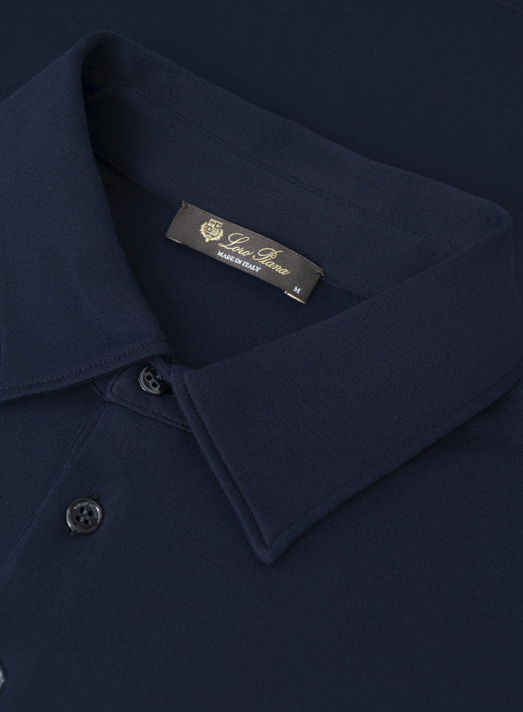 Tremezzo polo met korte mouw van katoen | FULL_WIDTH |  BLUE NAVY