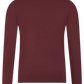 Poloshirt met lange mouwen van cashmere | DARK BORDEAUX