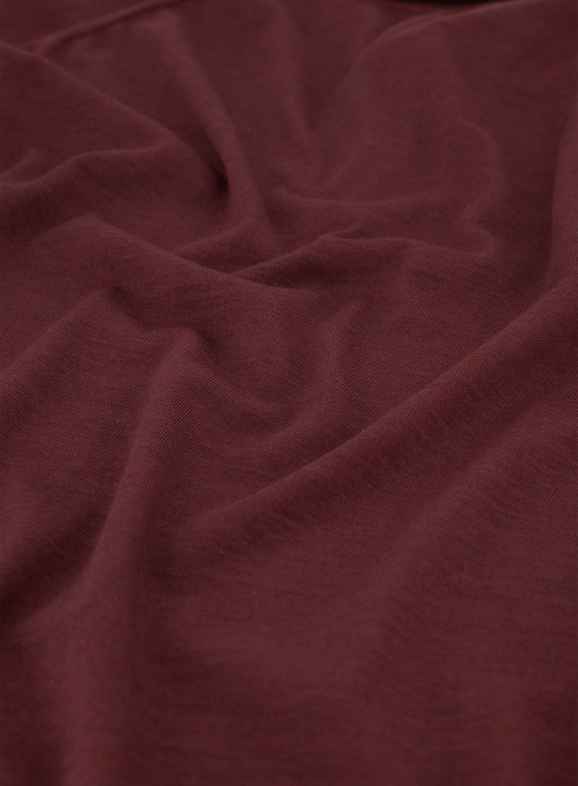 Poloshirt met lange mouwen van cashmere | FULL_WIDTH | DARK BORDEAUX