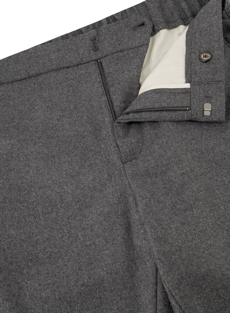 Wool and cashmere trousers