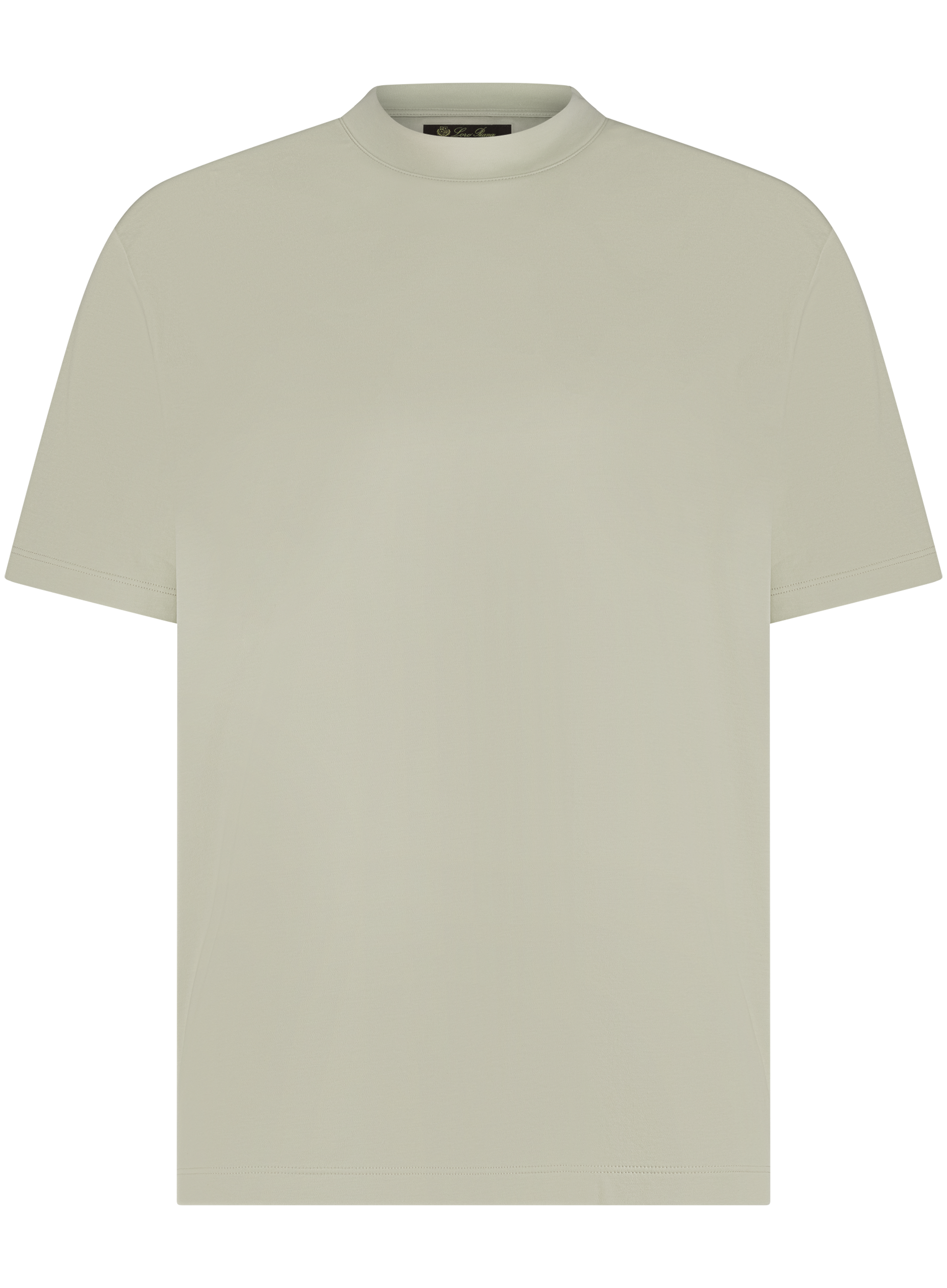 T-shirt van jersey katoen | L.groen