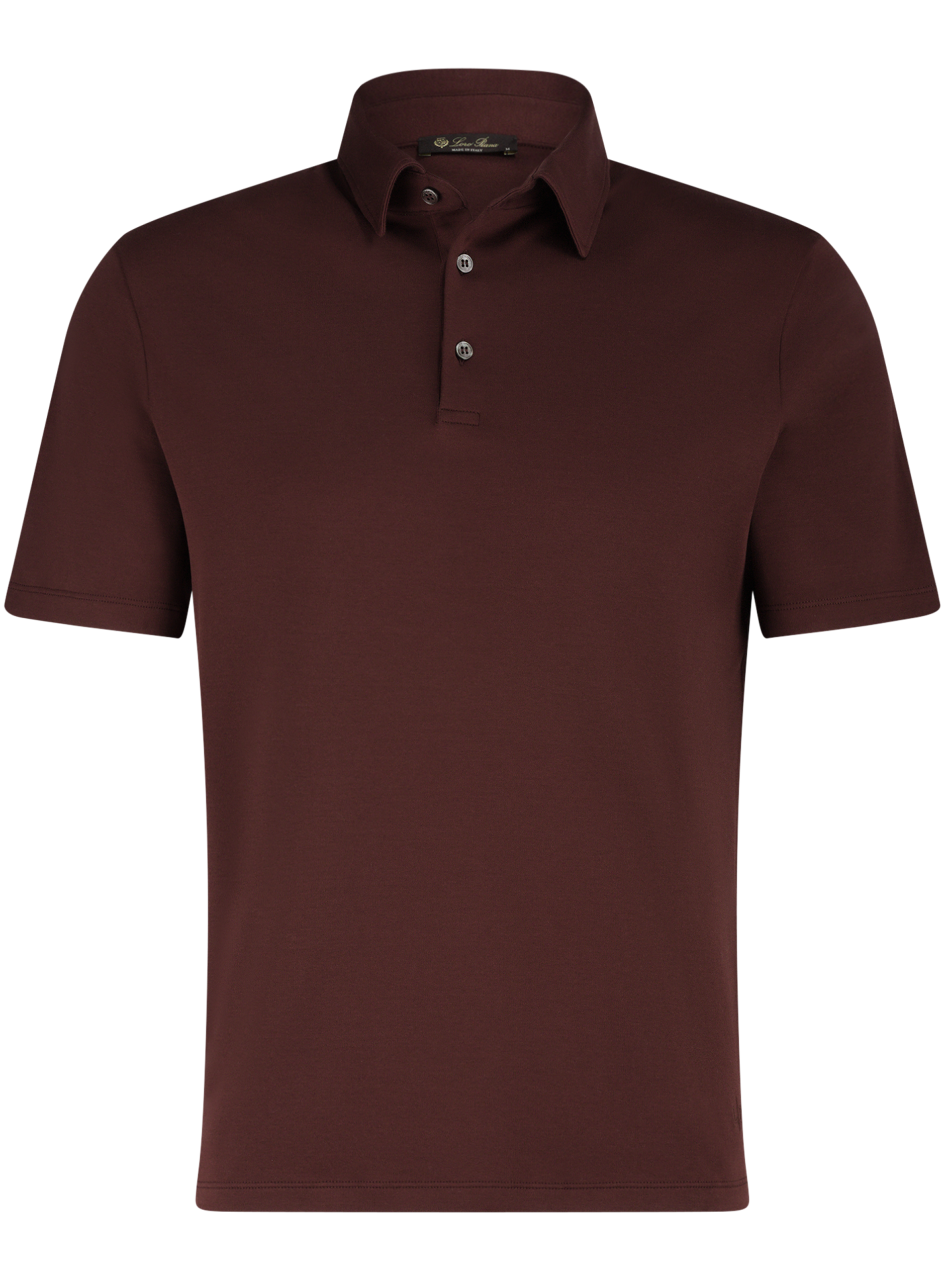 Polo van katoen | Bruin