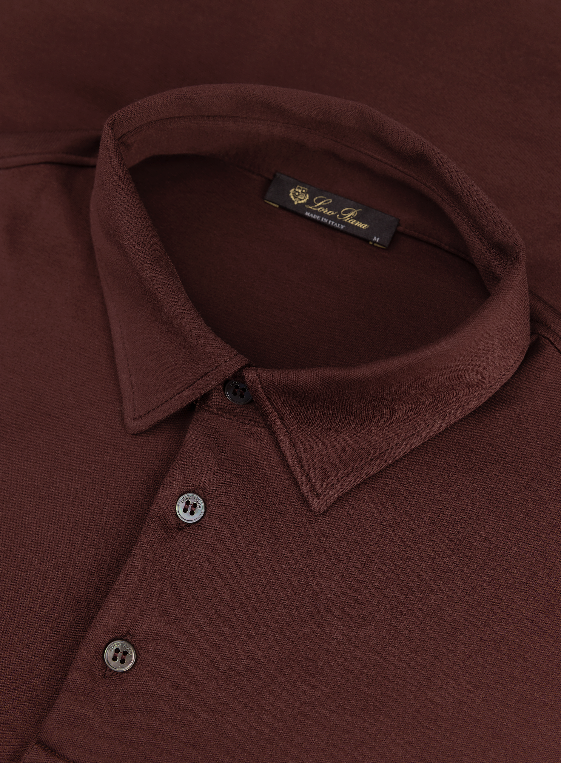 Polo van katoen | FULL_WIDTH | Bruin