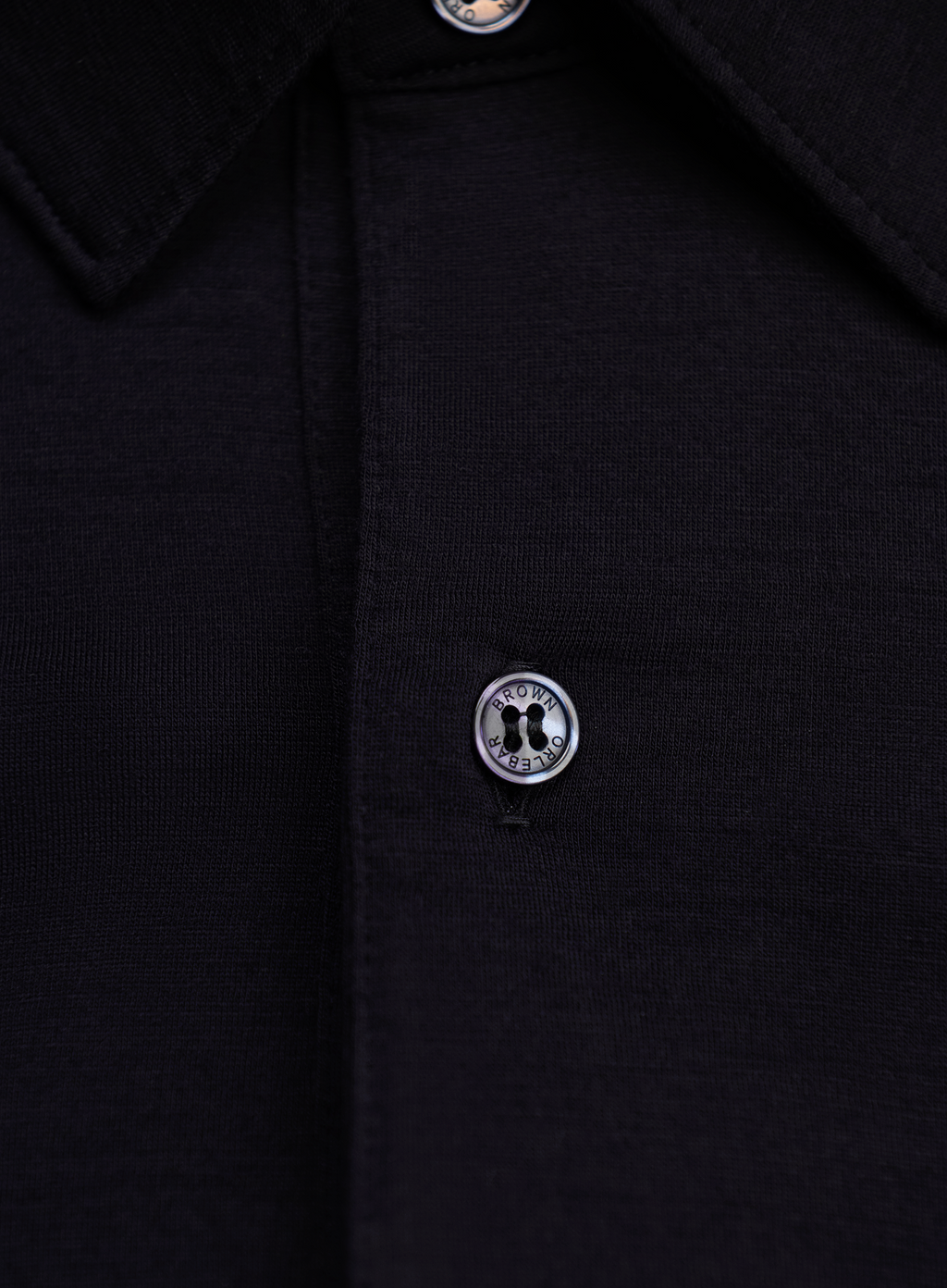 Polo met lange mouwen van wol | FULL_WIDTH | BLUE NAVY