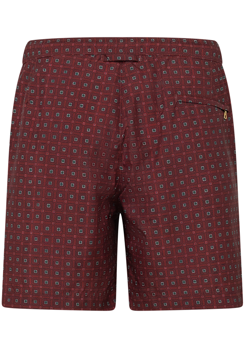 Bulldog zwembroek met print | FULL_WIDTH | DARK BORDEAUX