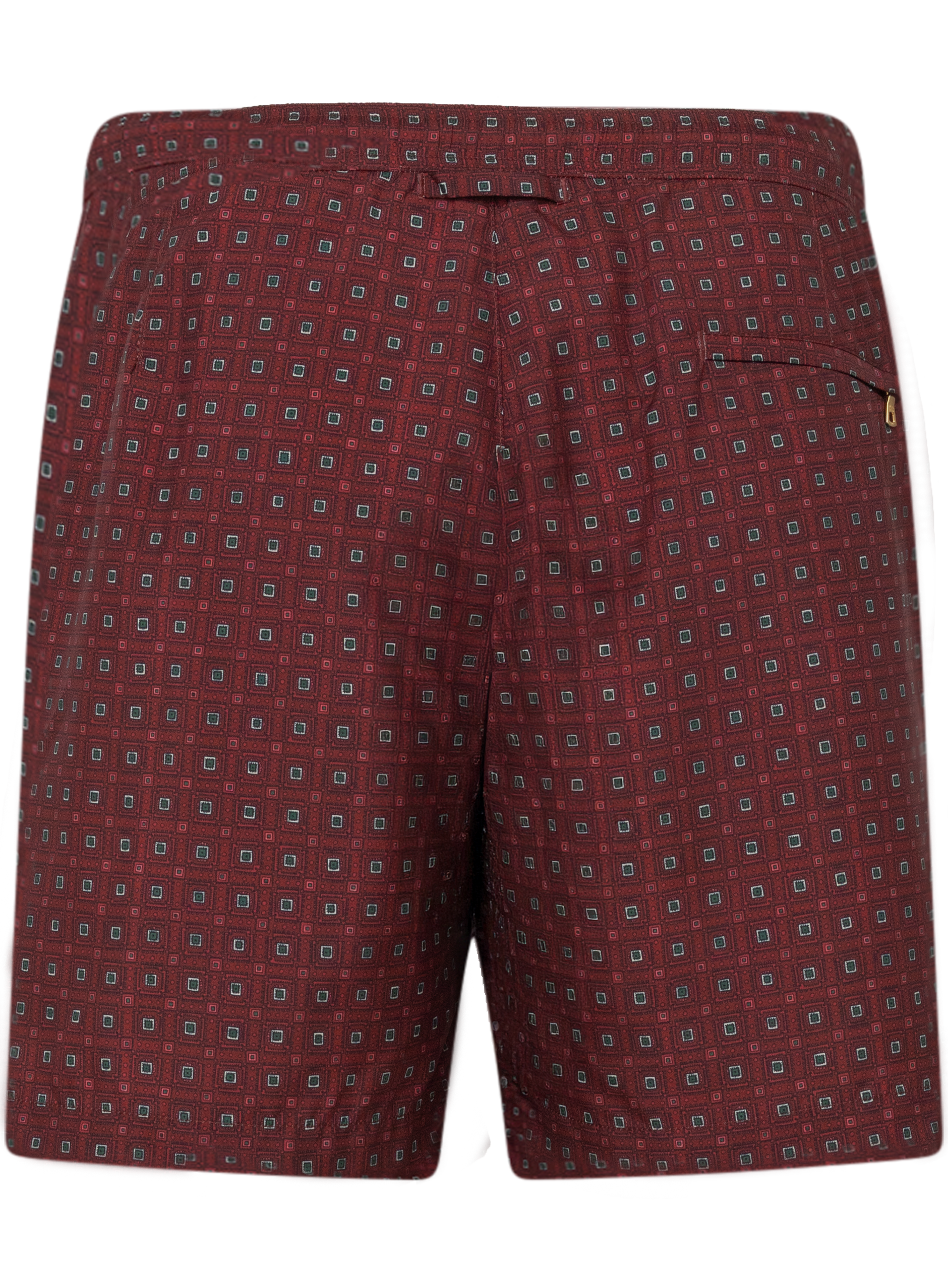 Bulldog zwembroek met print | FULL_WIDTH | DARK BORDEAUX