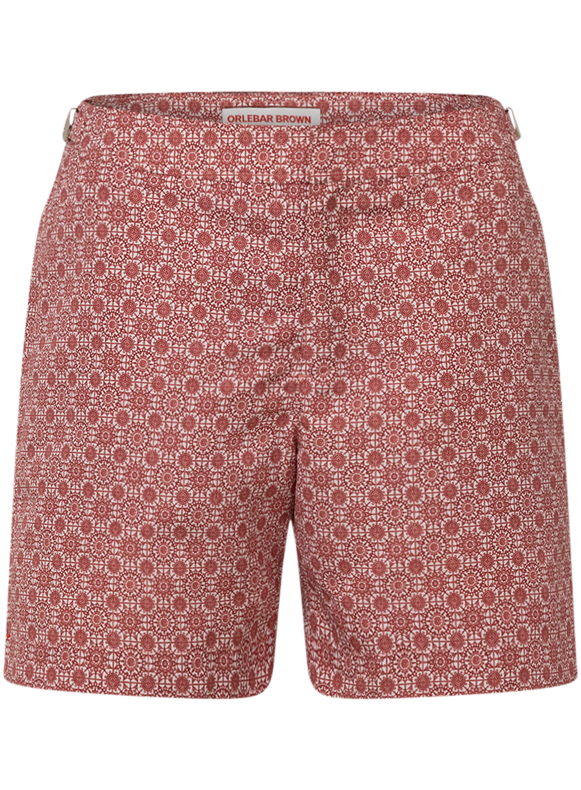 Bulldog zwembroek met print | Bordeaux