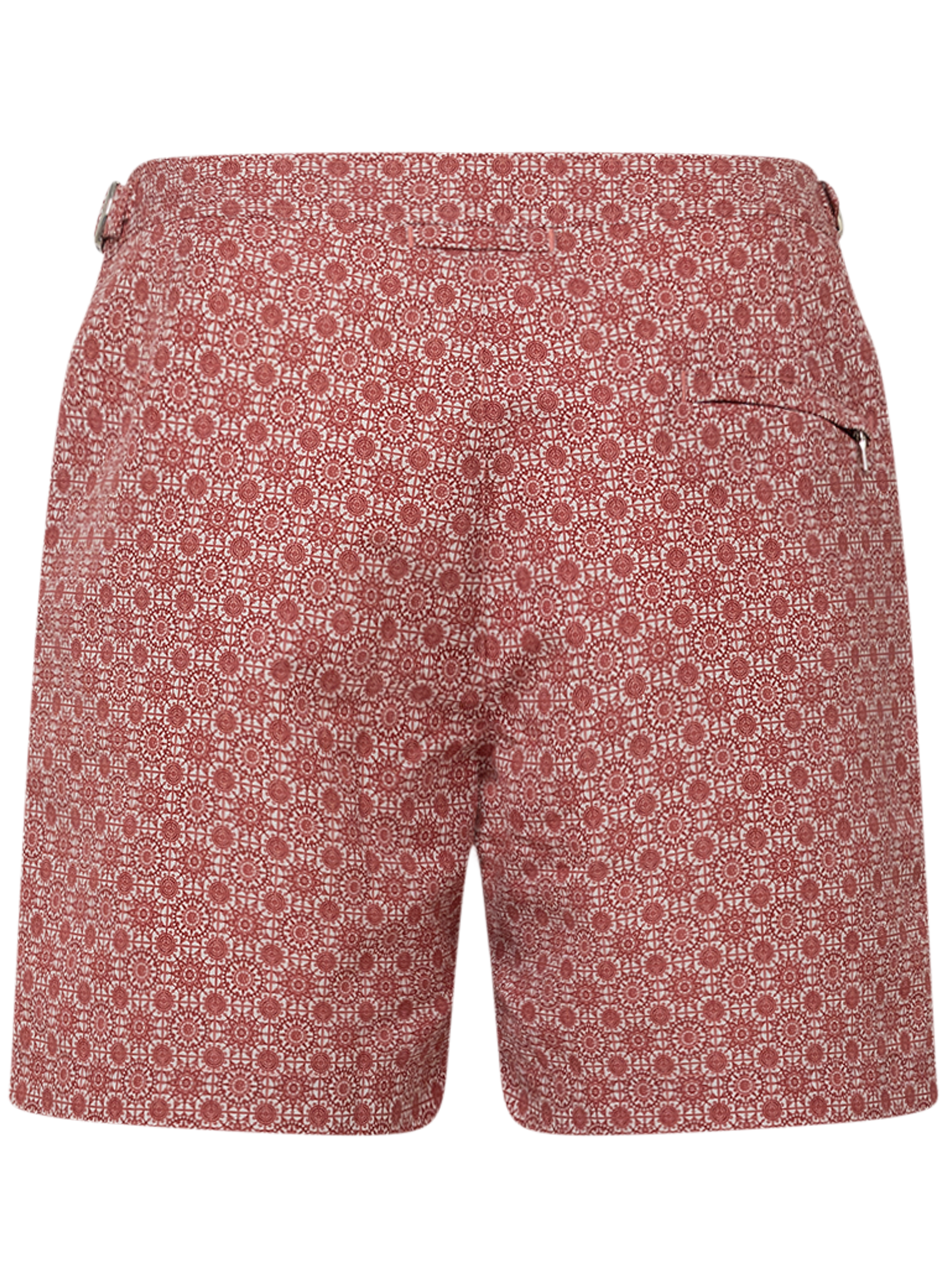 Bulldog zwembroek met print | Bordeaux