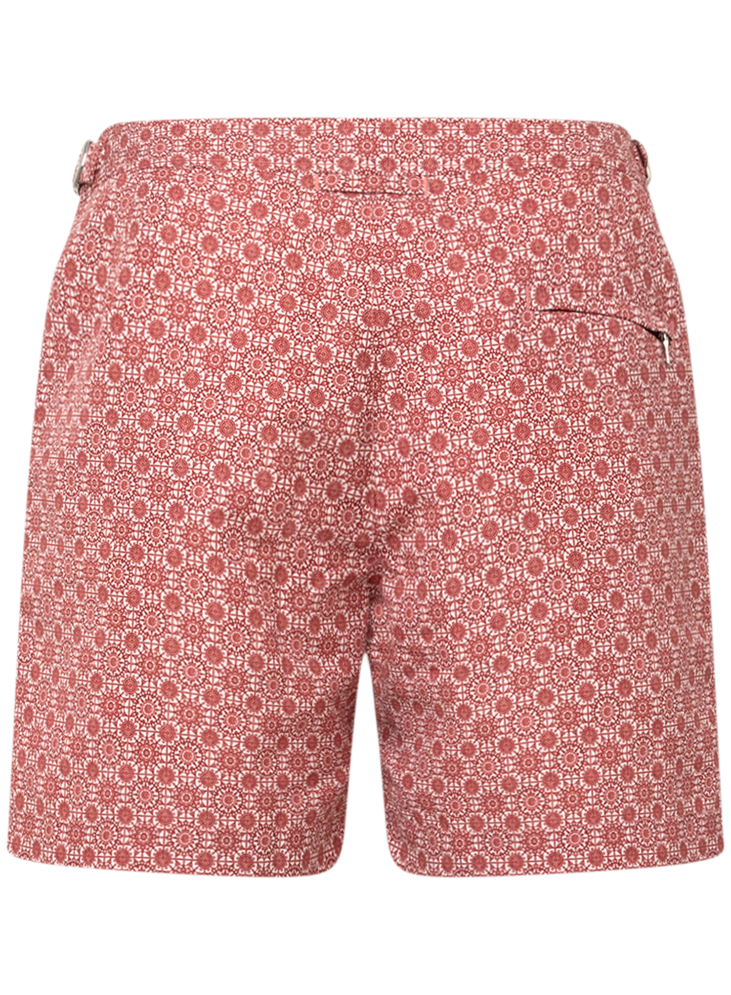 Bulldog zwembroek met print | Bordeaux