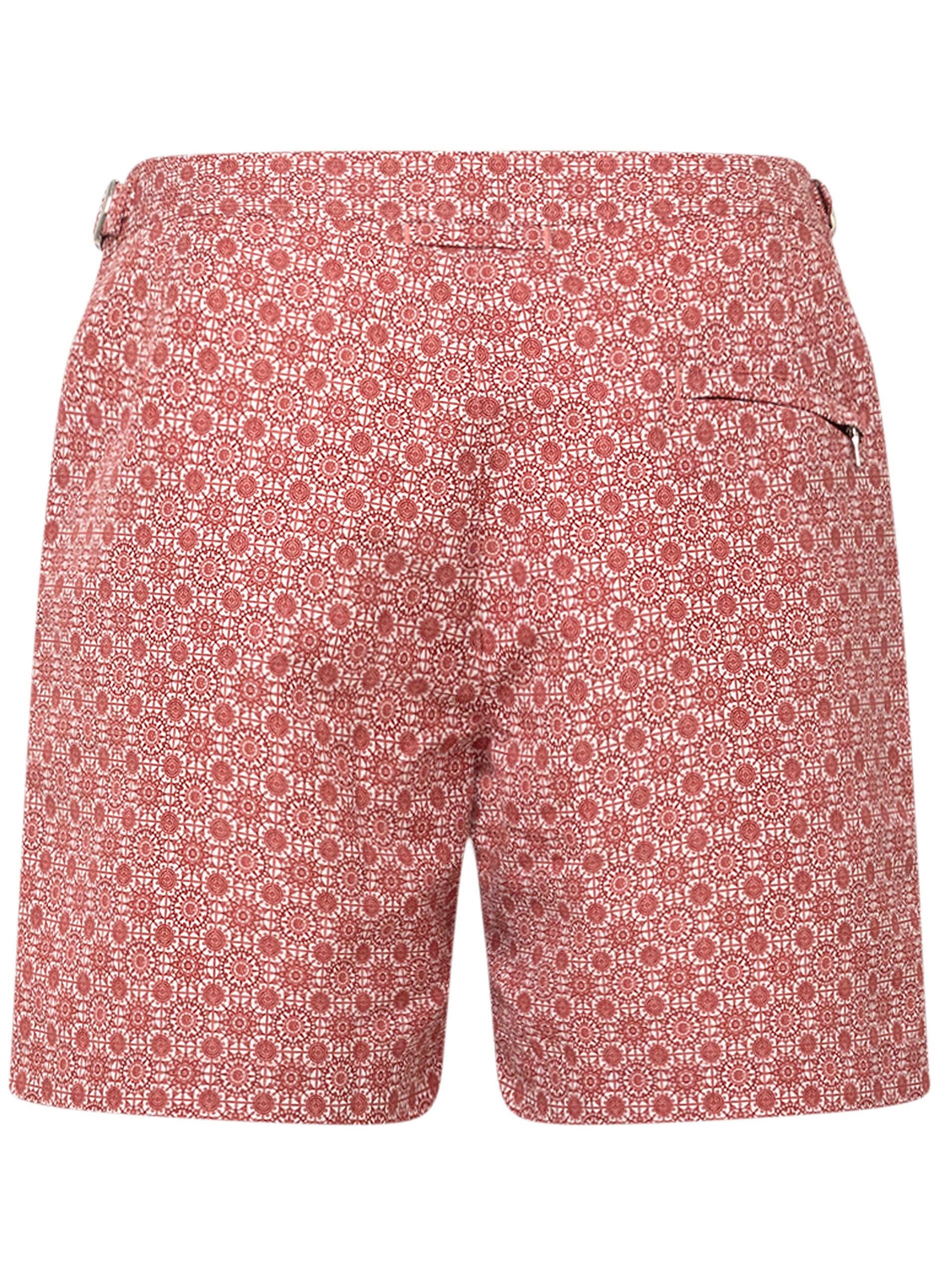 Bulldog zwembroek met print | Bordeaux
