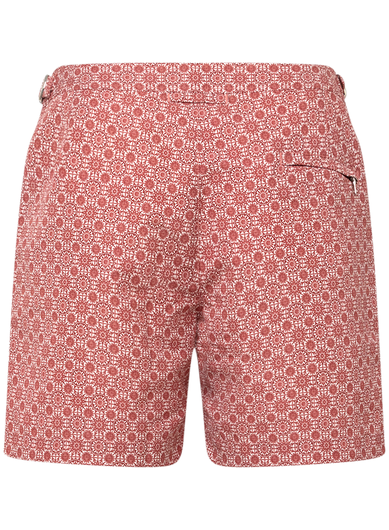 Bulldog swimming trunks with print