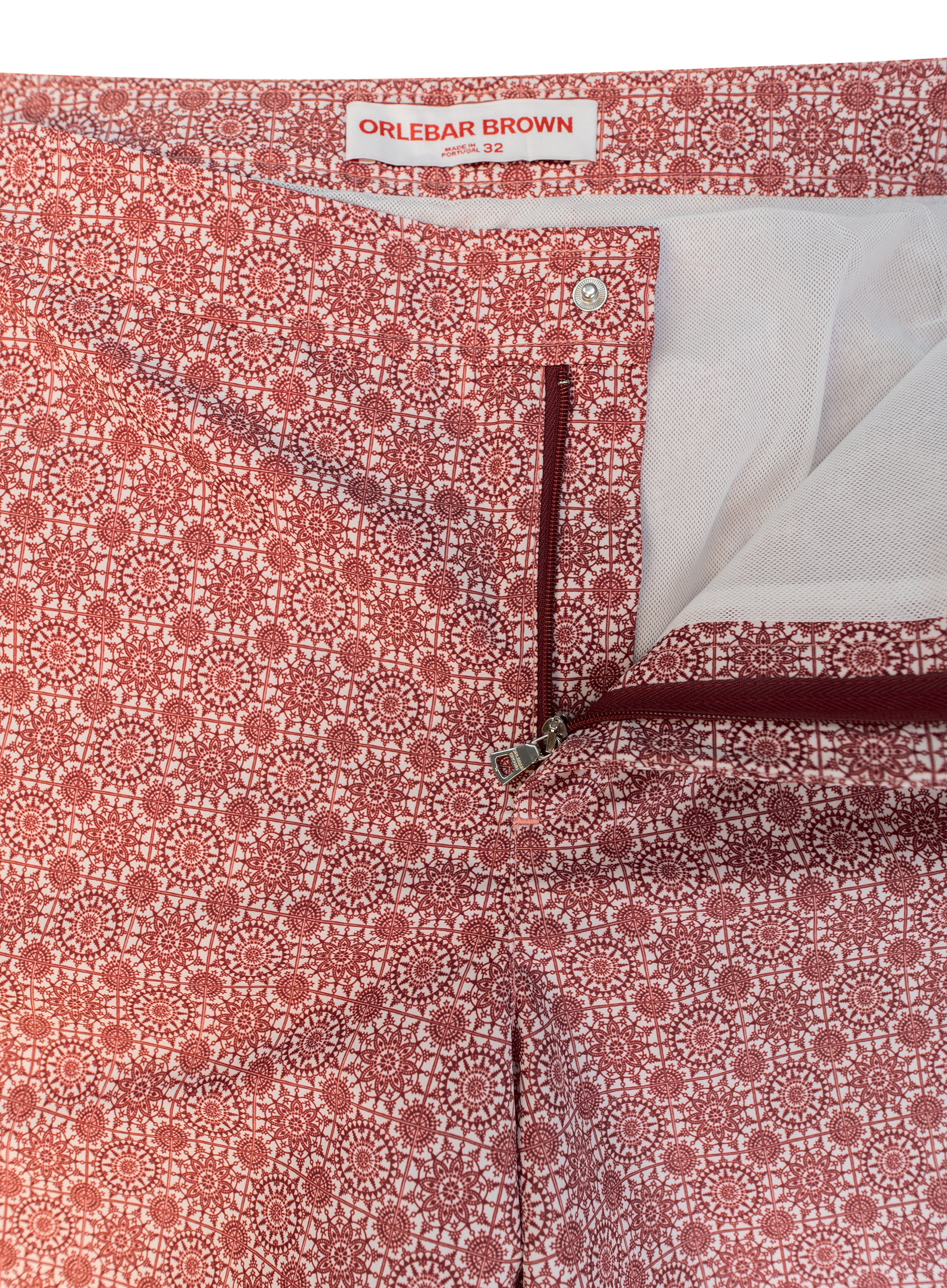 Bulldog zwembroek met print | FULL_WIDTH | Bordeaux