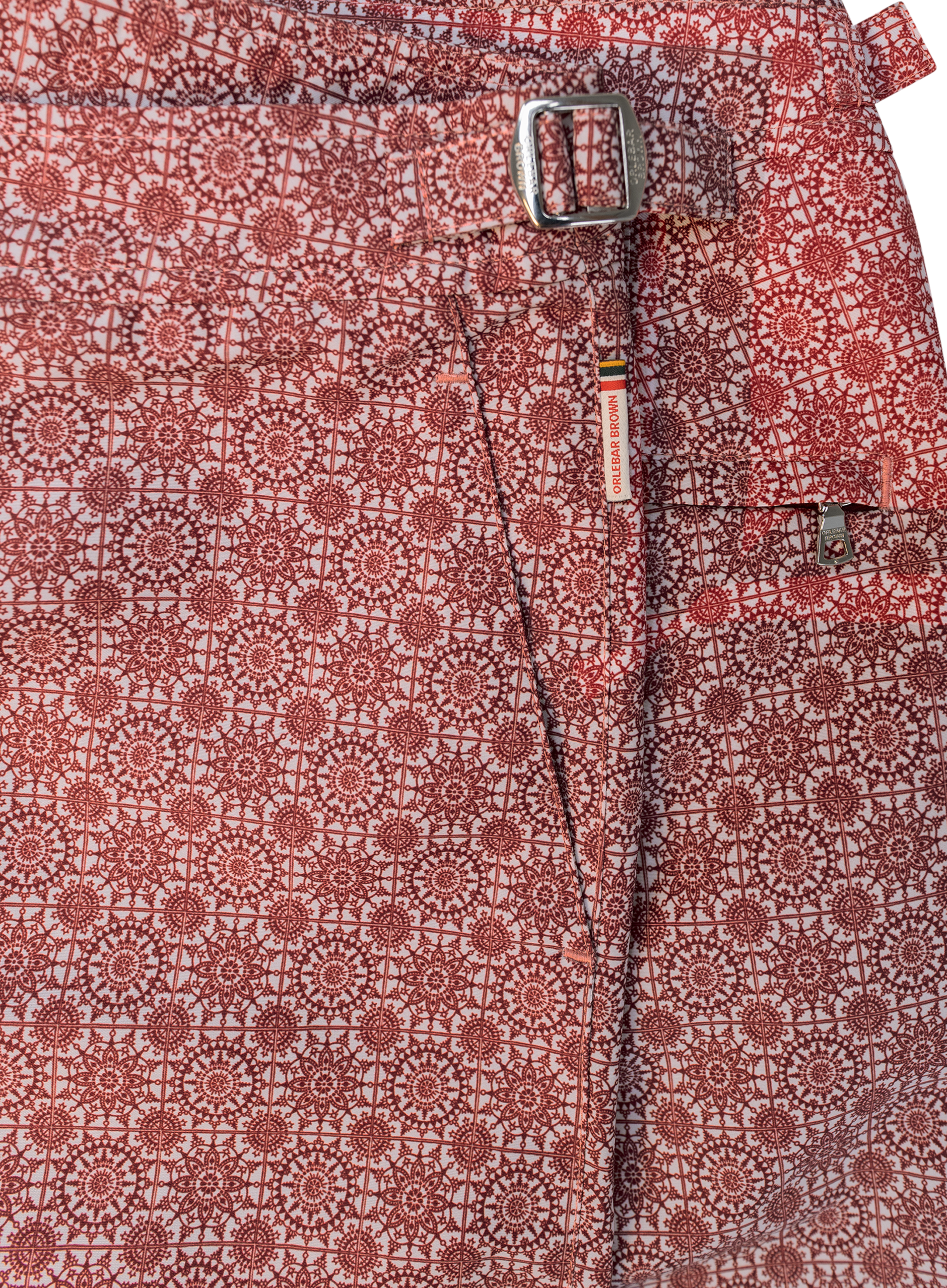 Bulldog zwembroek met print | FULL_WIDTH | Bordeaux