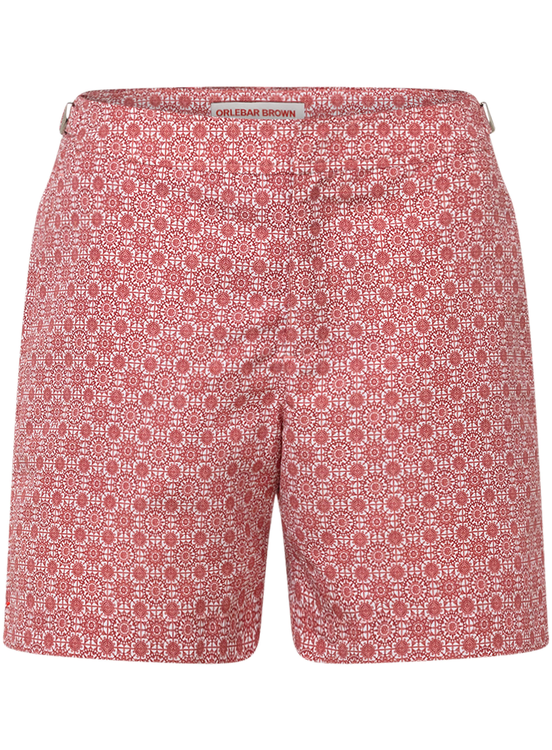 Bulldog zwembroek met print | Bordeaux
