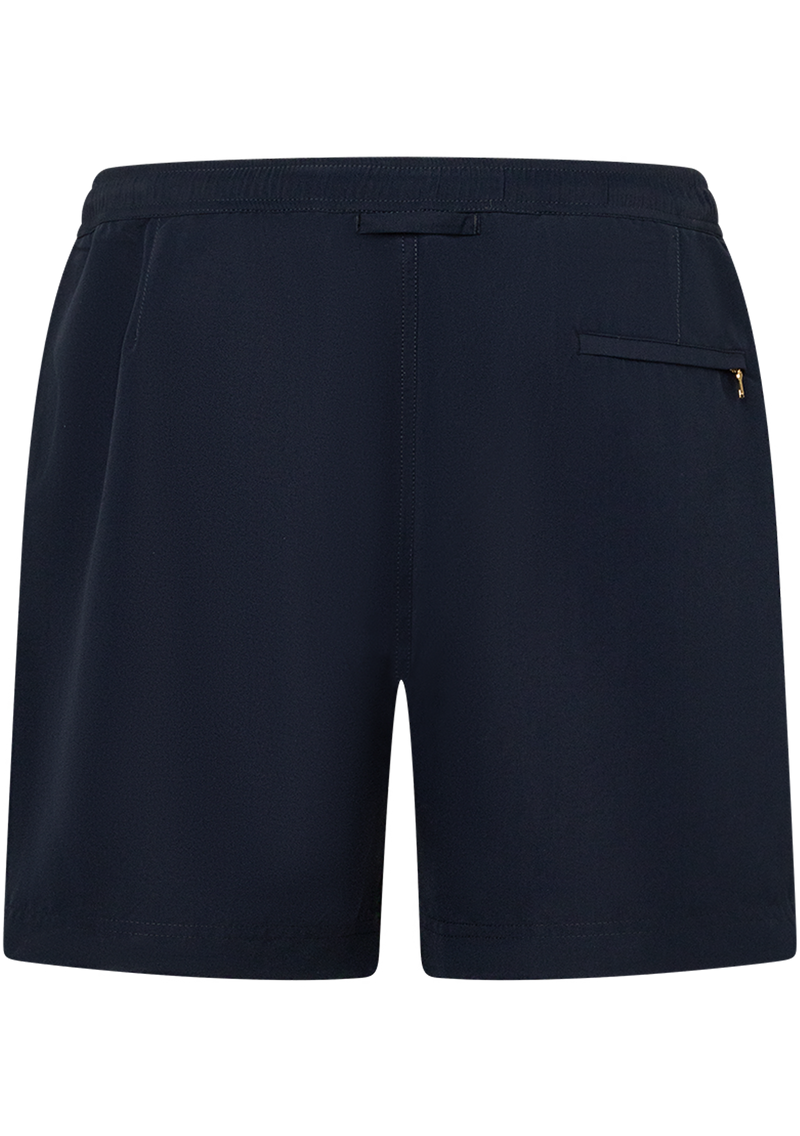 Bulldog swim trunks with drawstring