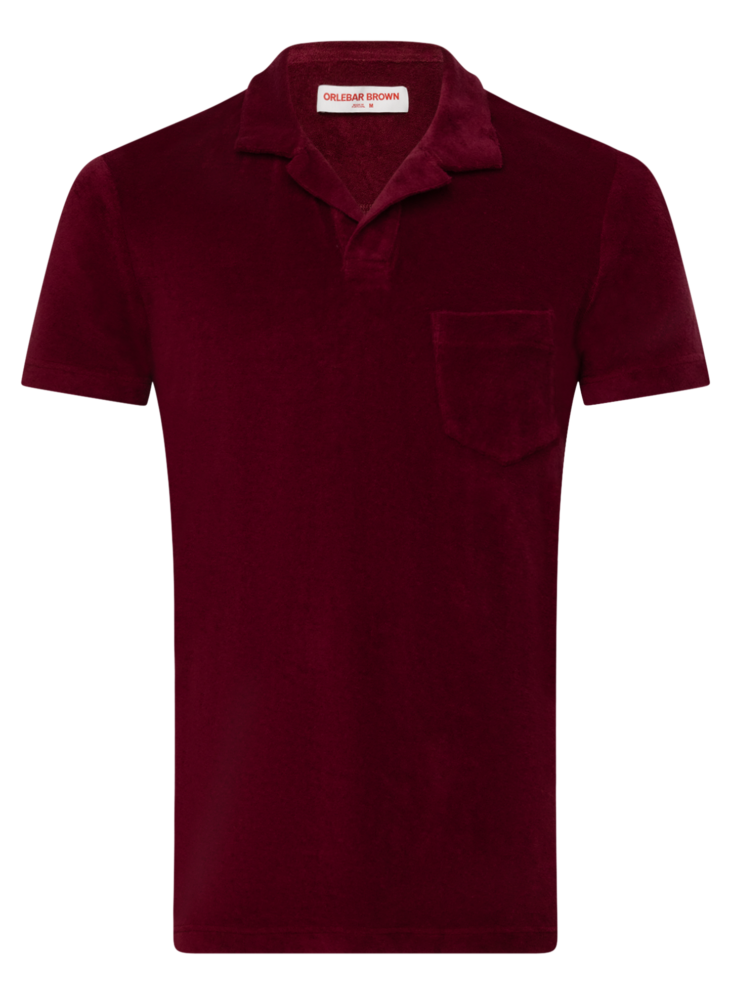 Terry polo van katoen | Bordeaux
