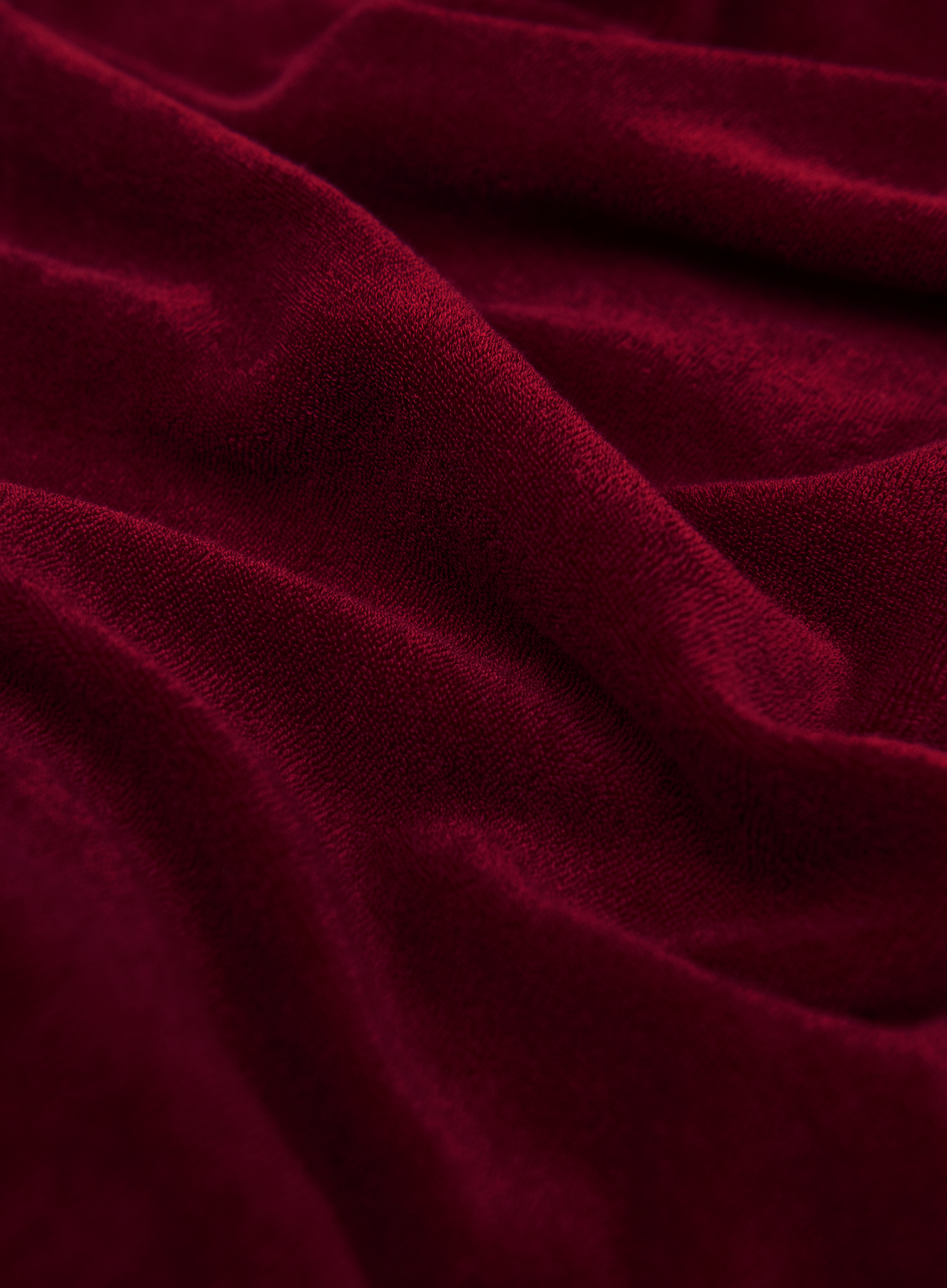 Terry polo van katoen | FULL_WIDTH | Bordeaux
