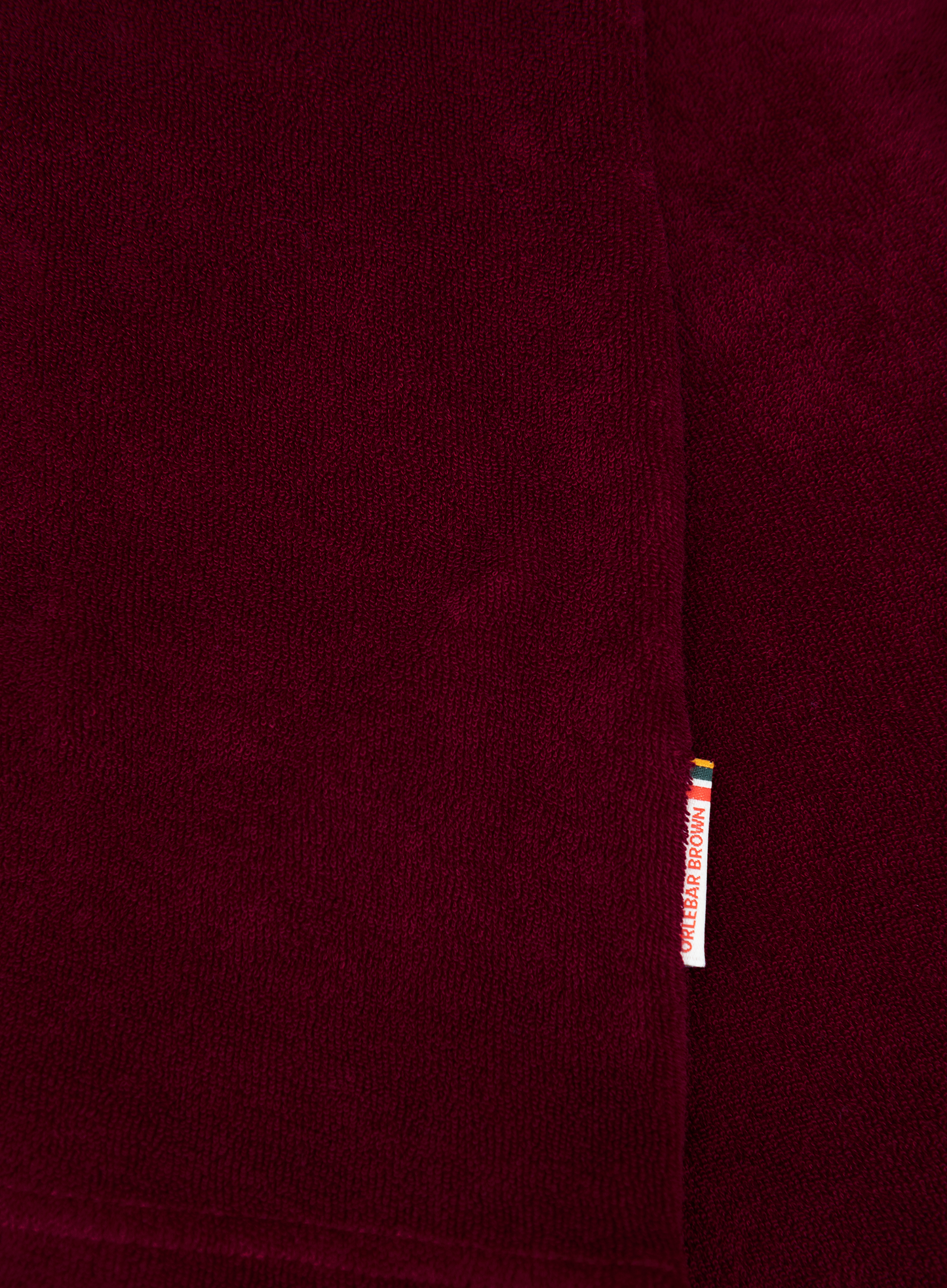 Terry polo van katoen | FULL_WIDTH | Bordeaux
