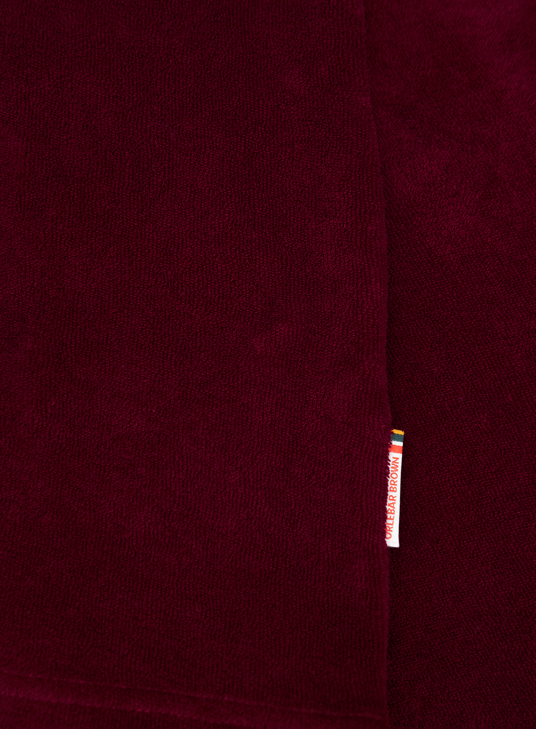 Terry polo van katoen | FULL_WIDTH | Bordeaux