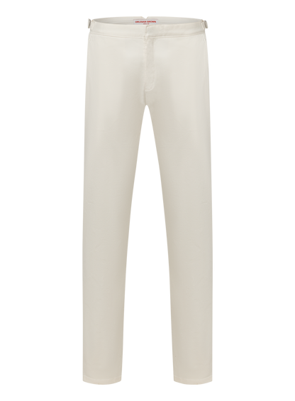 Pantalon van katoen | Wit