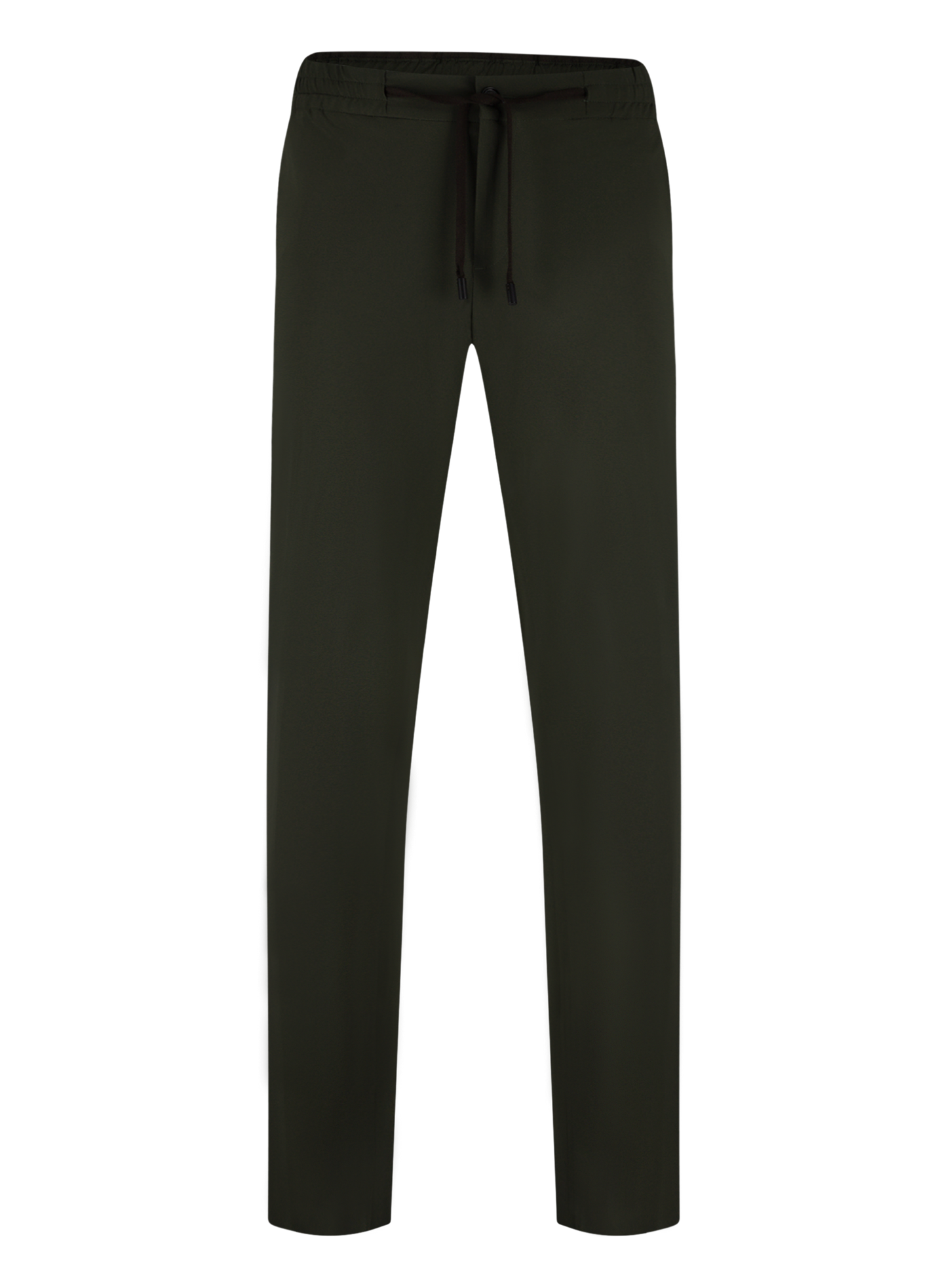 Jog pantalon met stretch | D.Groen