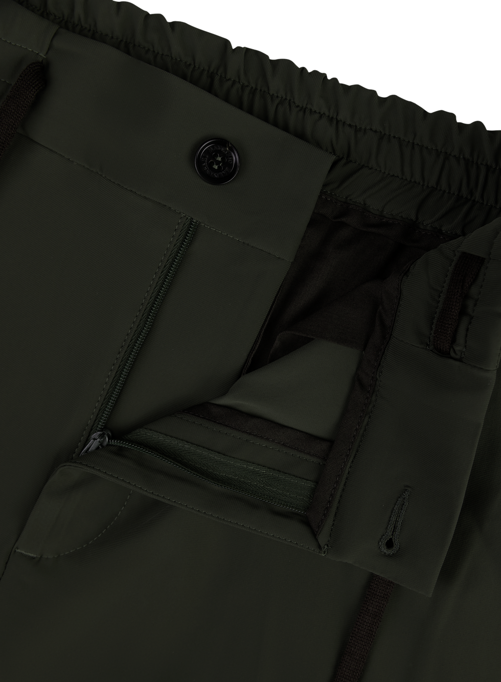 Jog pantalon met stretch | FULL_WIDTH | D.Groen
