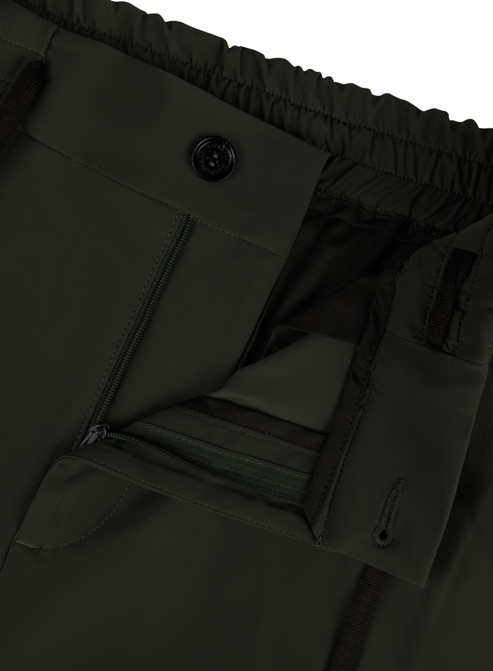 Jog pantalon met stretch | FULL_WIDTH | D.Groen