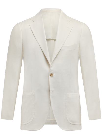 Jasje van scheerwol, cashmere en zijde | Off-White