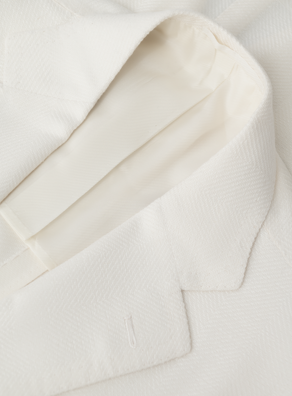Colbert van scheerwol, cashmere en zijde | FULL_WIDTH | Off-White