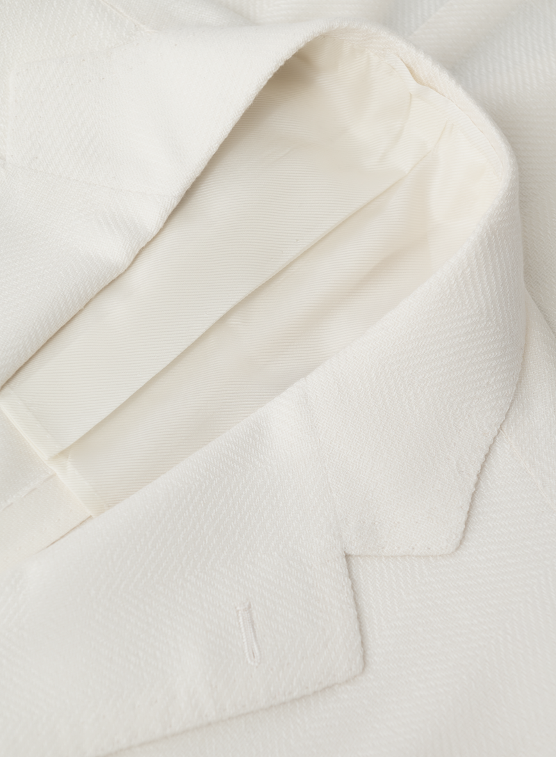 Jacket of virgin wool, cashmere and silk
