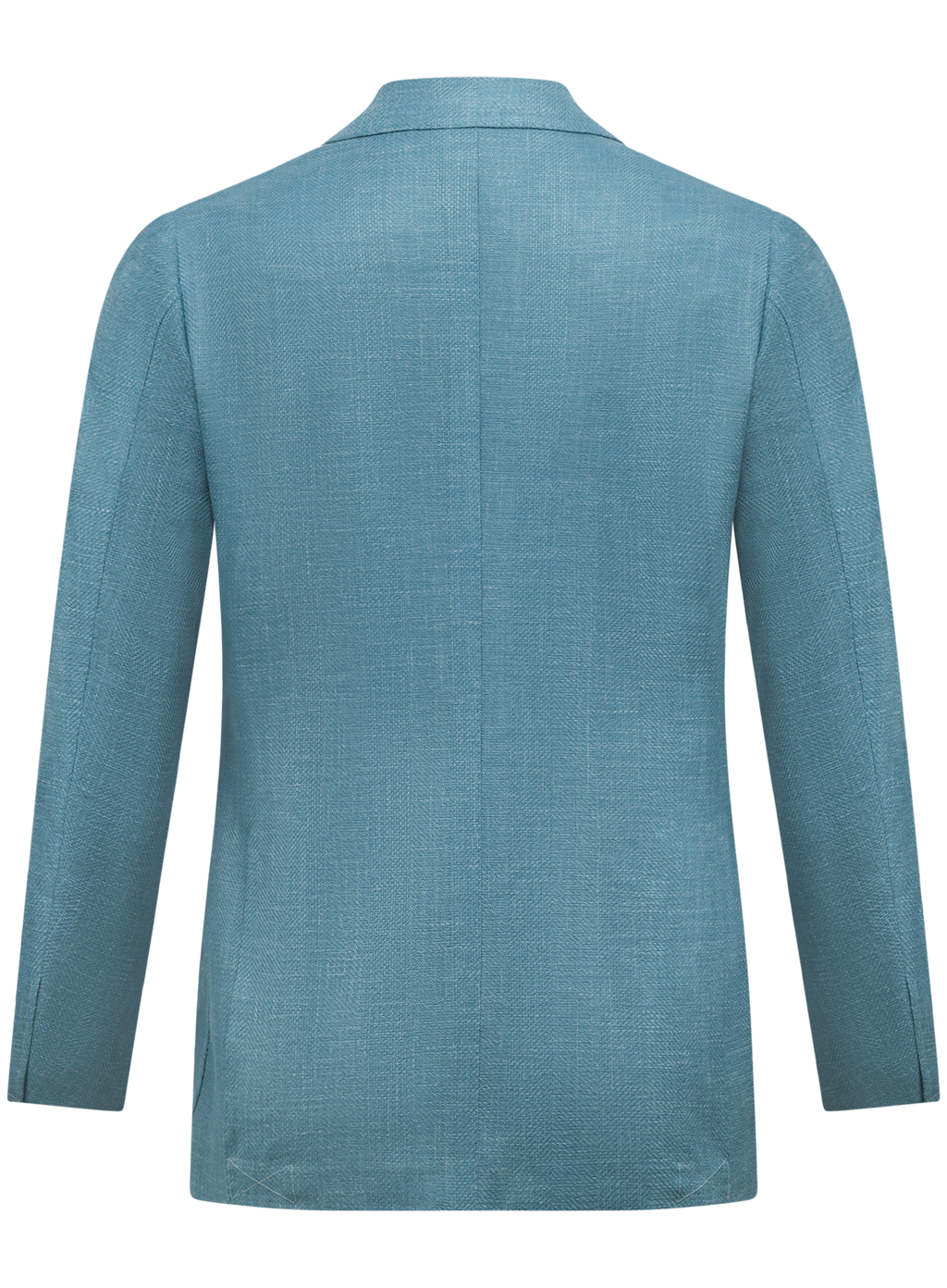 Colbert van scheerwol, cashmere en zijde | Turqoise