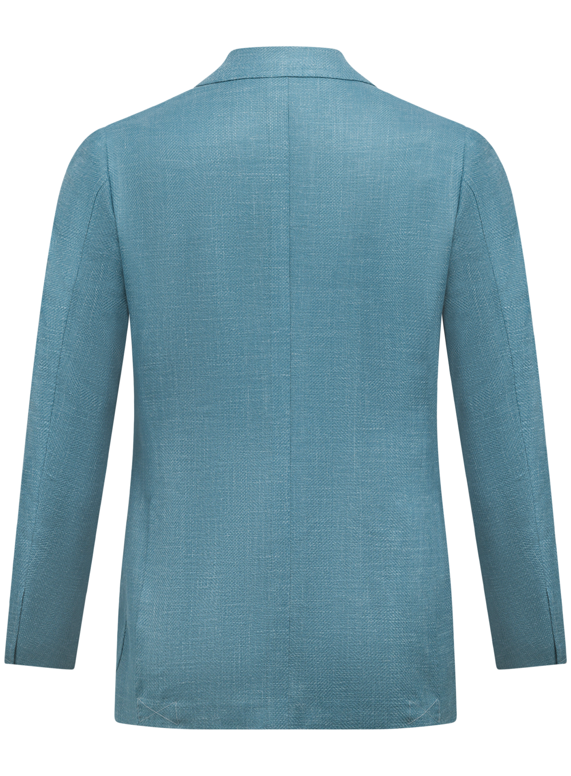 Colbert van scheerwol, cashmere en zijde | Turqoise