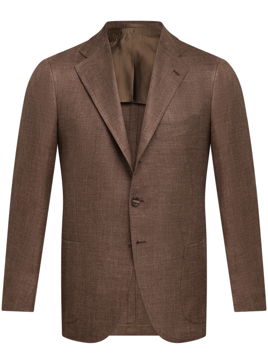 Jasje van cashmere, zijde en linnen | D.Bruin