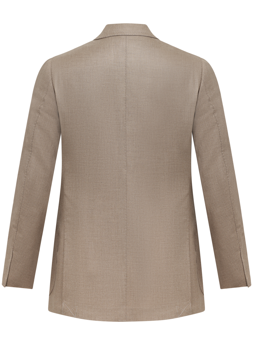 Handgemaakt jasje van cashmere | TAUPE