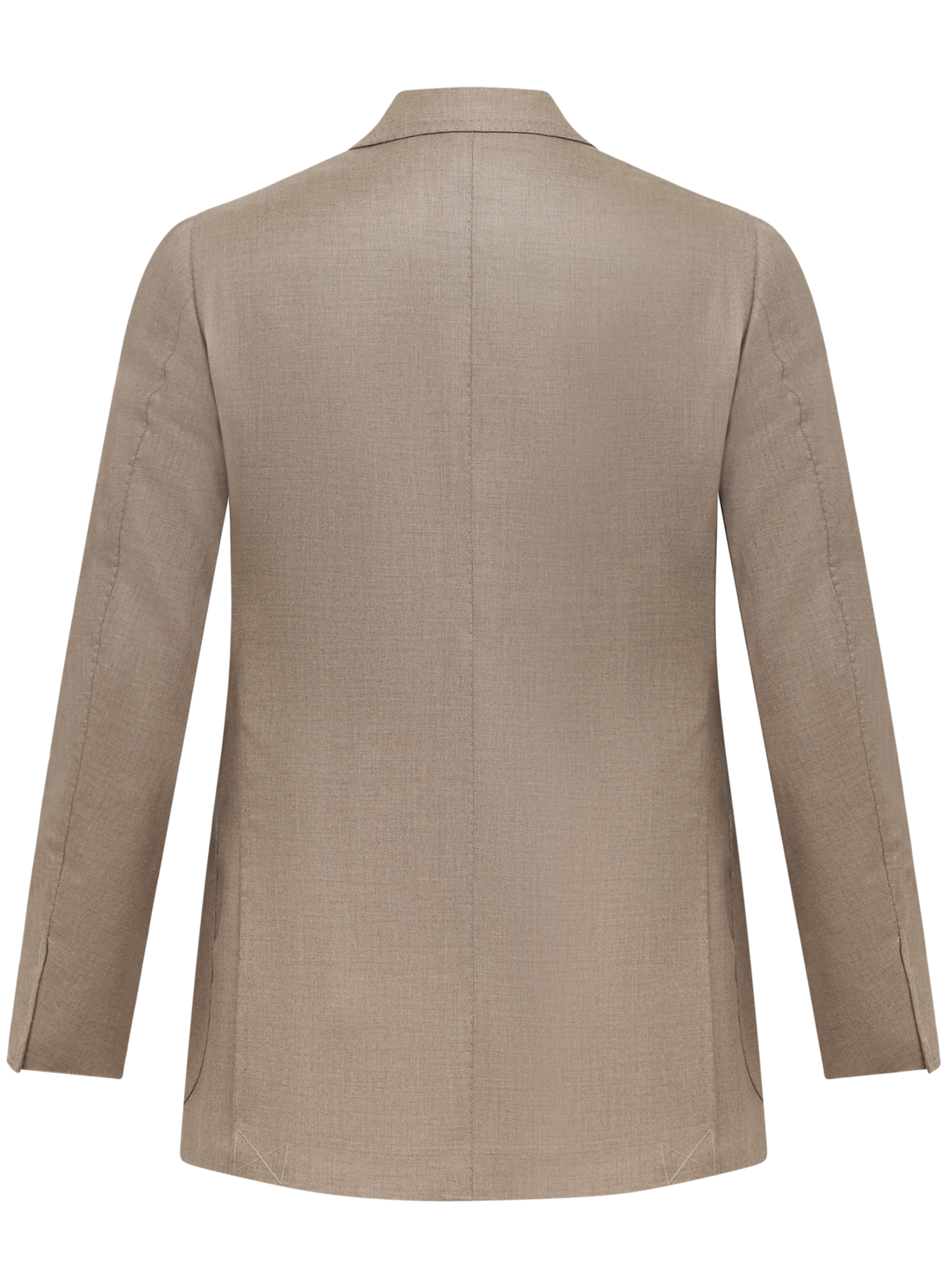 Handgemaakt jasje van cashmere | TAUPE